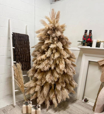 20er Set Pampas Grass XXL Deko Boho Wohnzimmer Schlafzimmer Badezimmer