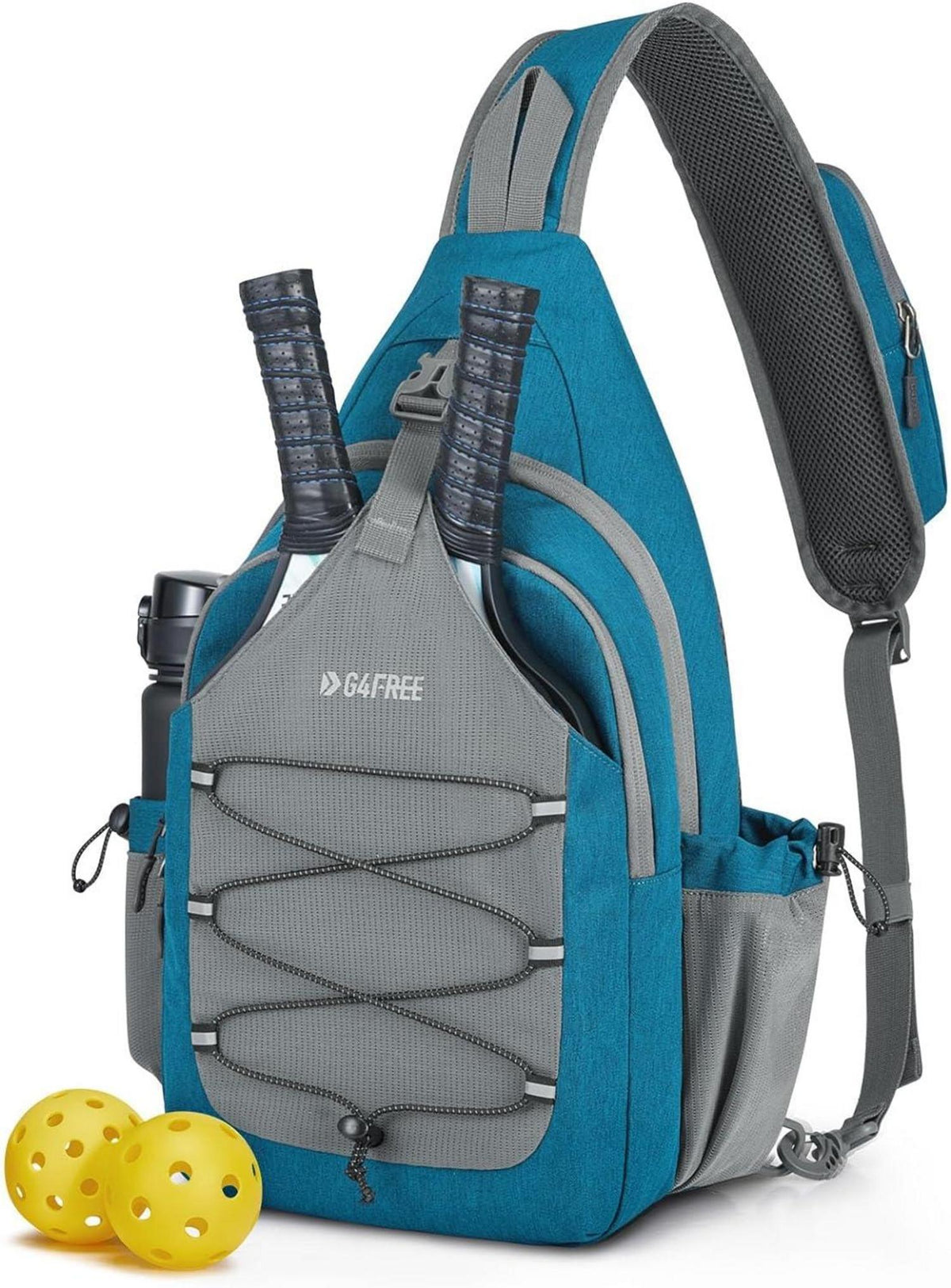 Sport-Schultertasche für Pickleball und Tennis - Vielseitige