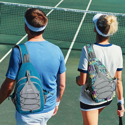 Sport-Schultertasche Pickleball Tennistasche Sling Bag für