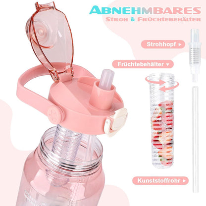 AOPREL Trinkflasche 2l mit