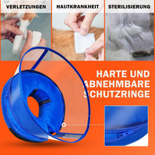 Aufblasbare Halskrause Hund Leckschutz Katze Abnehmbar XL