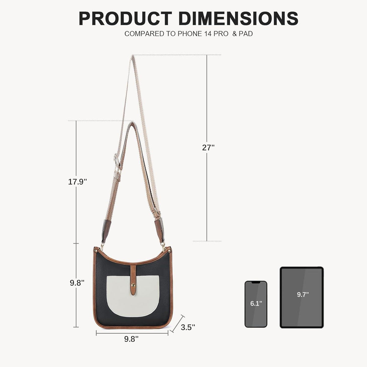 Damen Handtasche leder Schultertasche Shopper Crossbody Bags