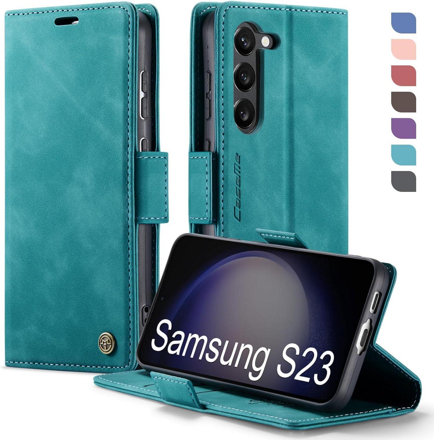 Hülle für Samsung Galaxy S23 5G Klapphülle PU Lederhülle RFID Schutz