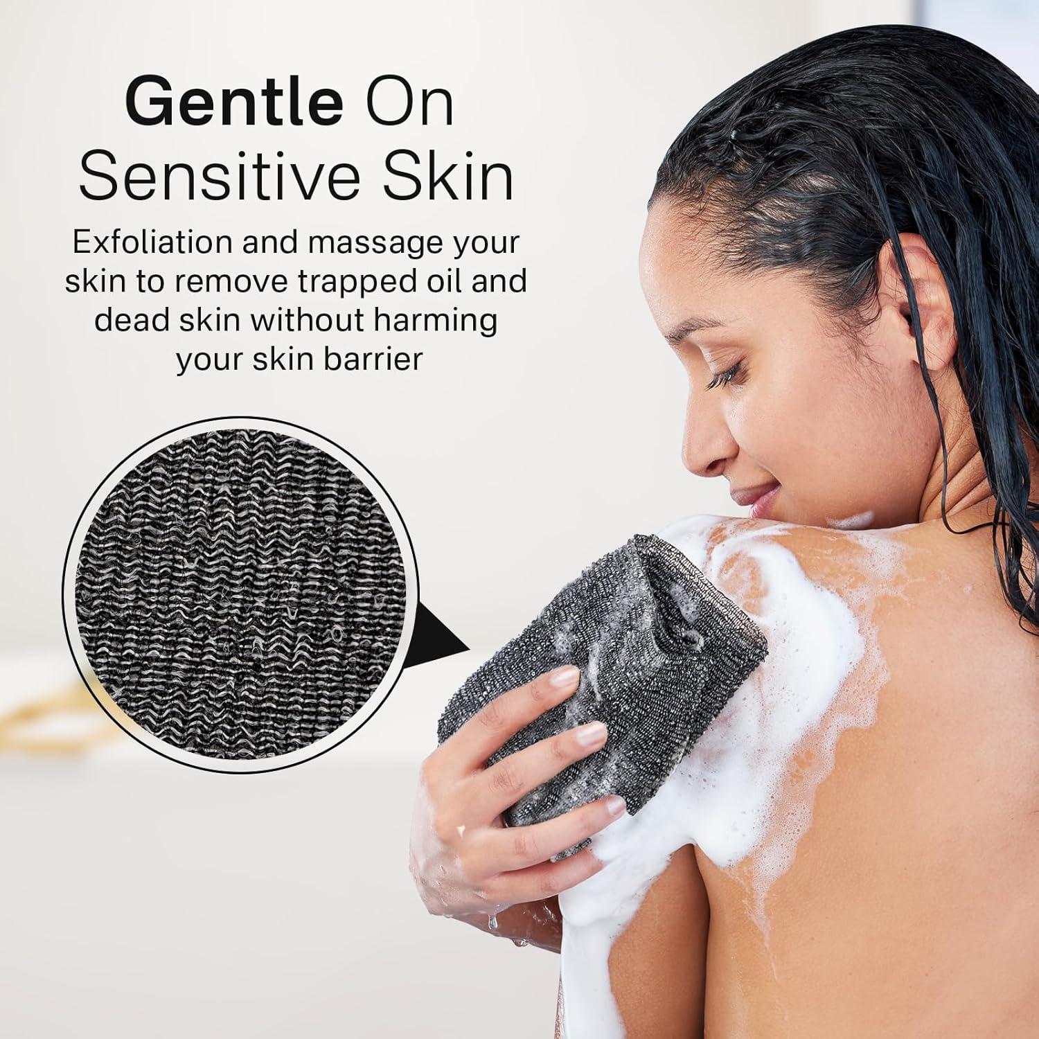 Peeling Waschlappen Rückenschrubber Luffa Schwamm Sponge