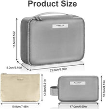 Aucuu Kosmetiktasche wasserdicht 2er Set, großes