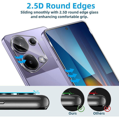 Panzerglas für Xiaomi Poco M6 Pro 4G, 0.33mm 9H