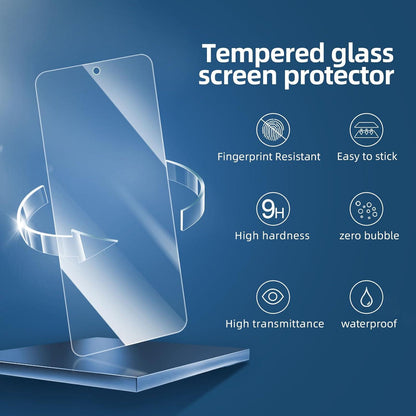 Panzer Schutz Glas Xiaomi Redmi 12 3 Stück 9H Härte 0.33mm Ultra-klar