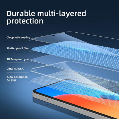 Panzer Schutz Glas für Xiaomi Redmi 12 - 3er Set 9H Härte 0.33mm Ultra-klar