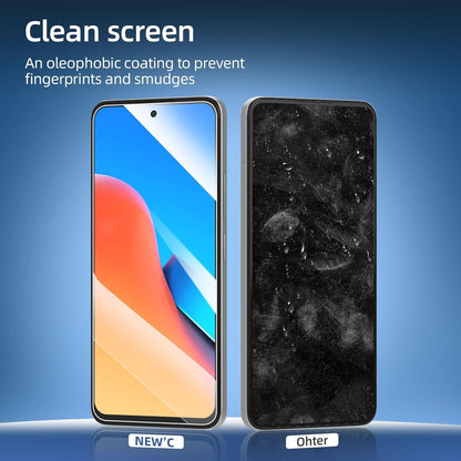 Panzer Schutz Glas Xiaomi Redmi 12 3 Stück 9H Härte 0.33mm Ultra-klar