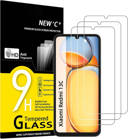 Panzer Schutz Glas für Xiaomi Redmi 13C 5G/4G, Poco C65