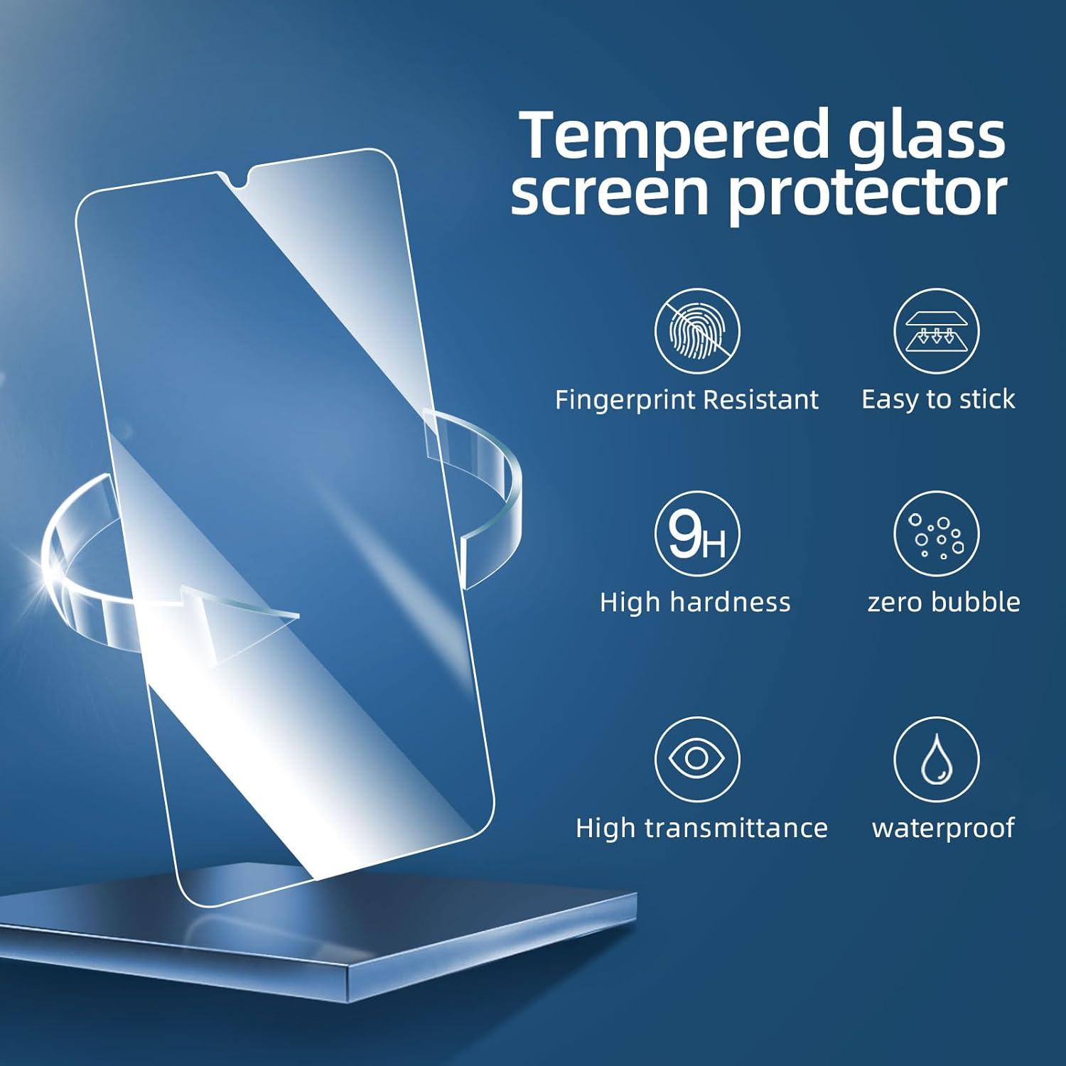 Panzer Schutz Glas für Xiaomi Redmi 13C 5G/4G, Poco C65 3er Set