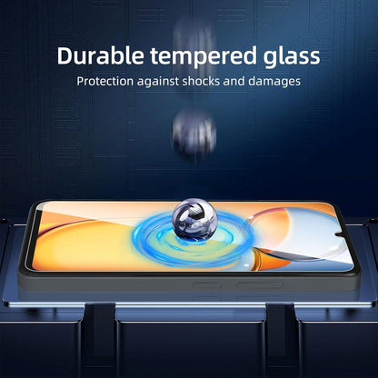 3x Panzer Schutz Glas Xiaomi Redmi 13C 5G/4G Poco C65 9H HD 0.33mm Klar