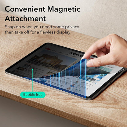 iPad Pro 13 Schutzfolie mit Anti-Spionagefilter & Magnet吀Sichtschutz
