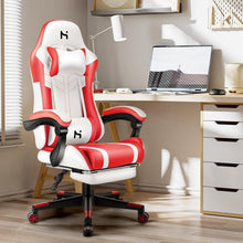 HLONONE Gaming Stuhl Bürostuhl Ergonomisch Höhenverstellbar