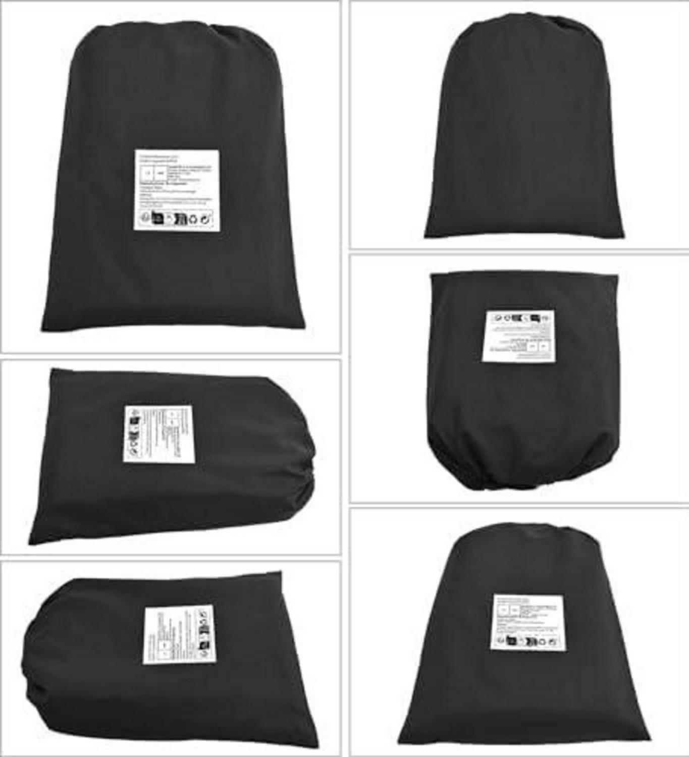 10er Packung Weiße Einweg-Runde Kunststoff-Tischdecken 213 x 213 cm