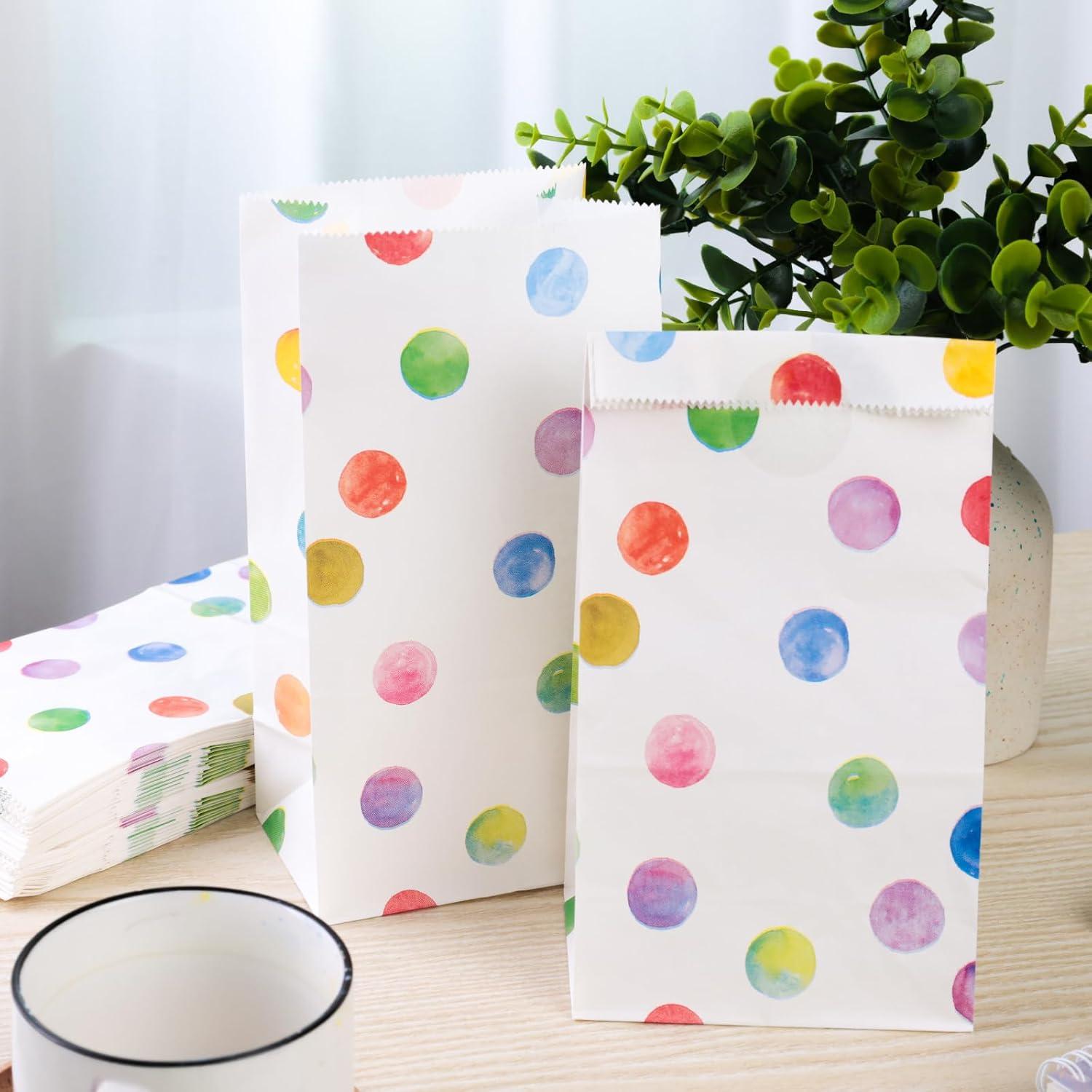 Koogel 24 Stück Papiertüten Geschenktüten Hochzeit Geburtstag SEO