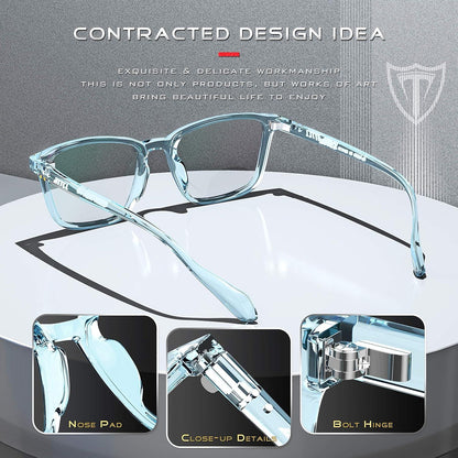 Blaulichtfilter Brille UV400 Schutz Leichtgewichtiger Rahmen