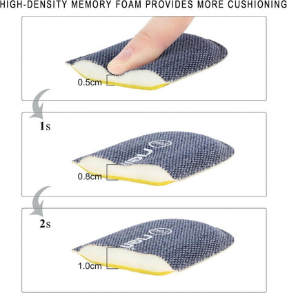 Memory Foam Einlegesohlen Damen Herren Schuheinlagen für Sport Alltag Gr.36-47