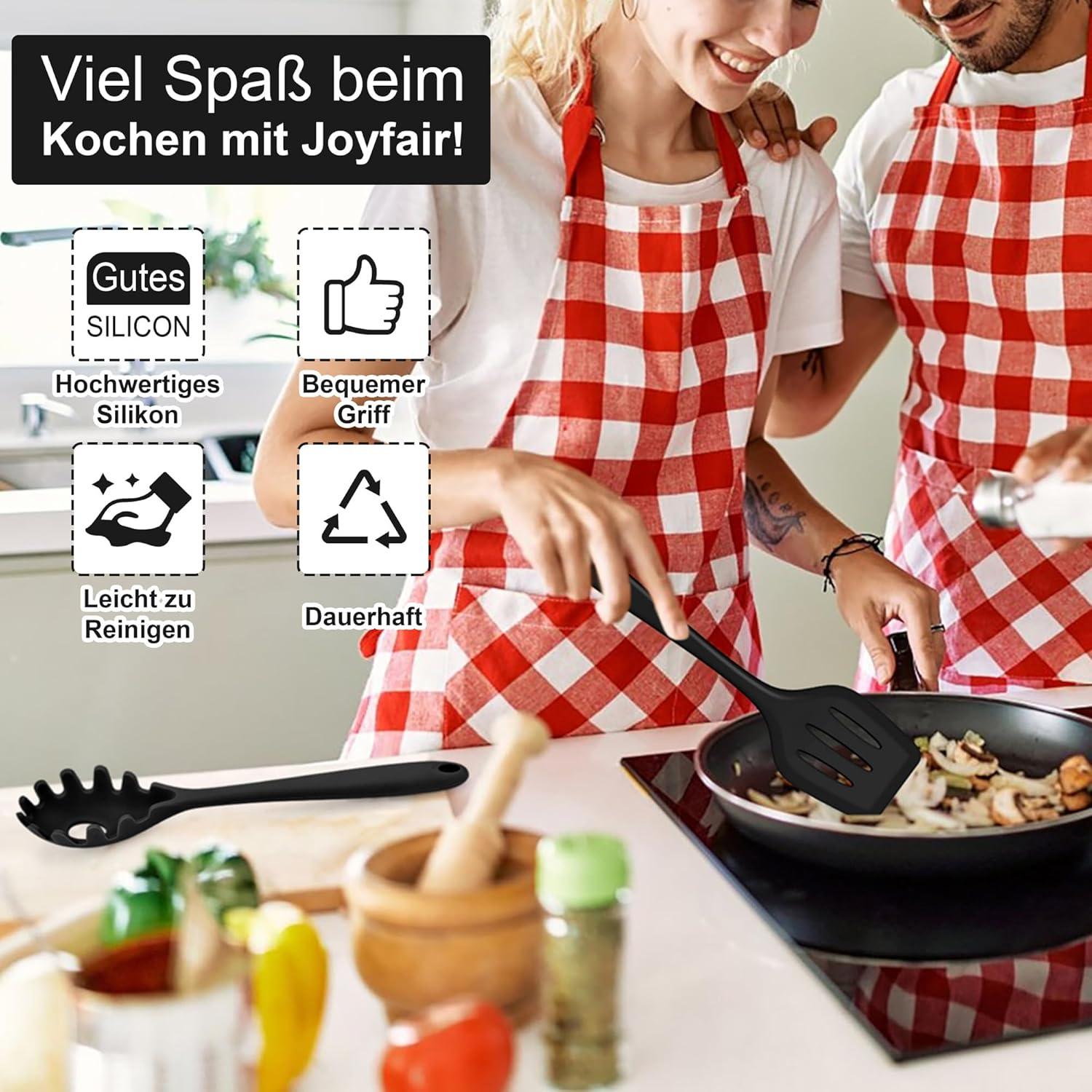Silikon Küchenutensilien Set 6-teilig Antihaft Hitzebeständig