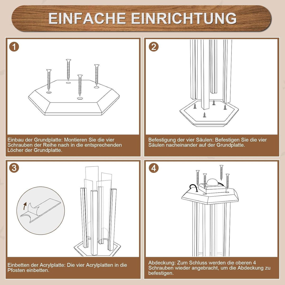 Vogelhaus zum Aufhängen Holz Vogelfutterspender Futterhaus Vögel