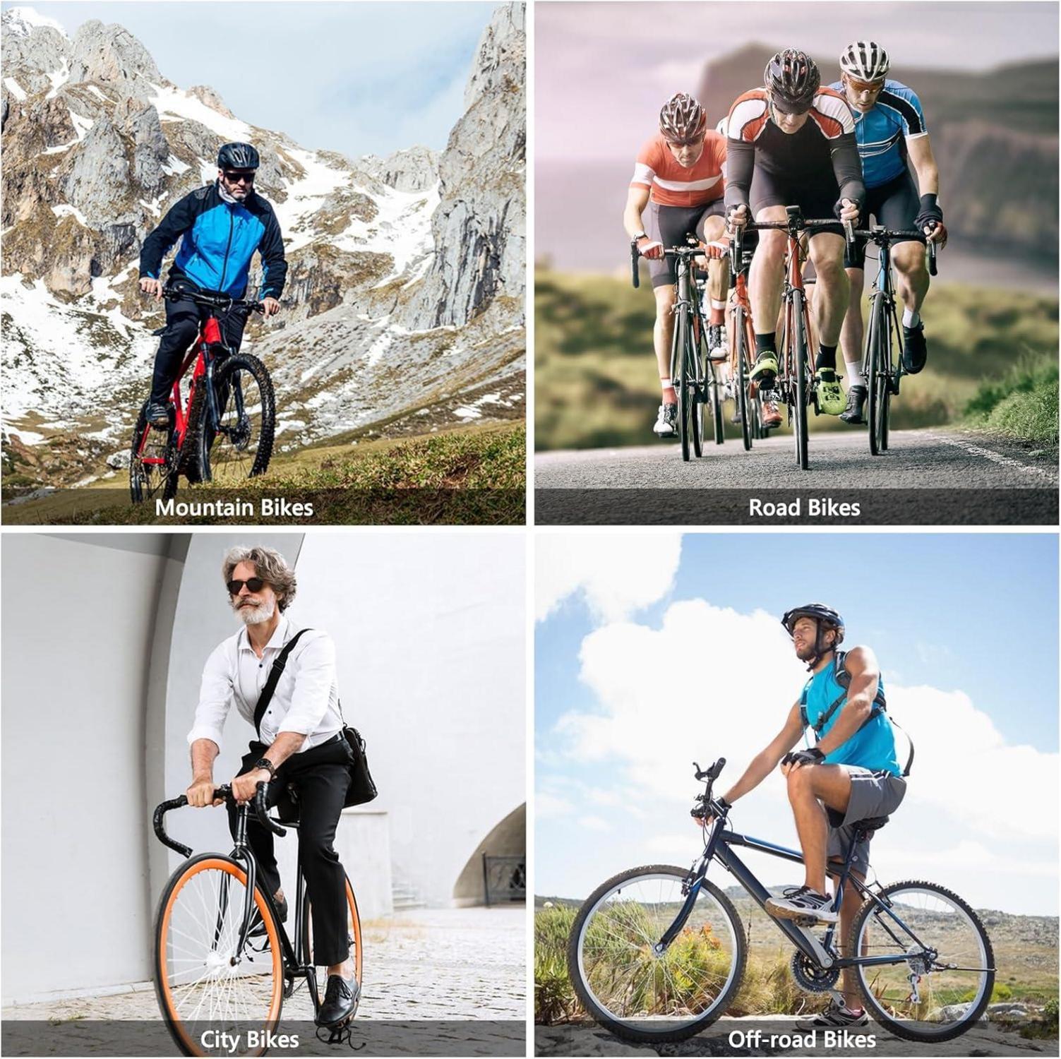 Fahrradsattel Herren Gel MTB Sattel Damen Bequem Hohl Wasserdicht