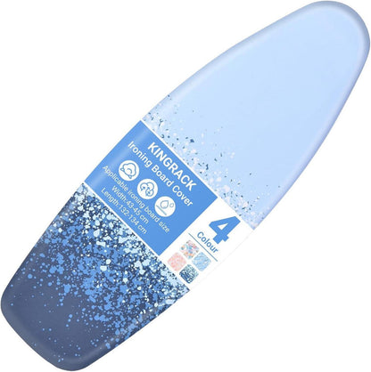 Bügelbrettbezug Baumwolle extra dick 7 mm Polsterung 134x45 cm