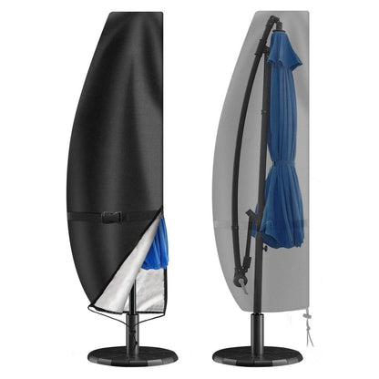 Sonnenschirm Schutzhülle 400cm Ø, Wasserdicht & UV-Schutz