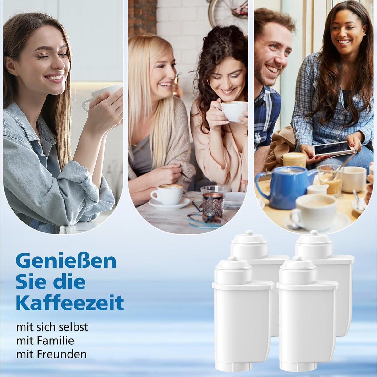 Wasserfilter für Siemens EQ Serie & Bosch Kaffeevollautomaten