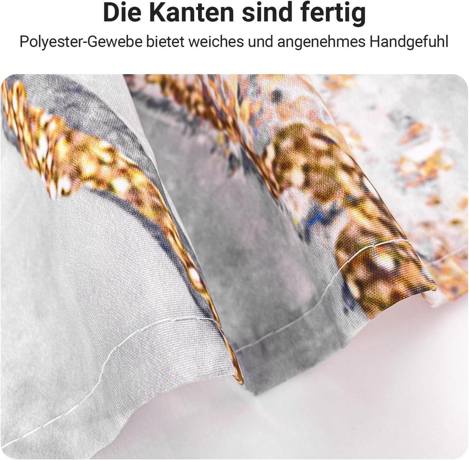 Duschvorhang Marmor 150x200cm Wasserabweisend Polyester mit 8 Ösen