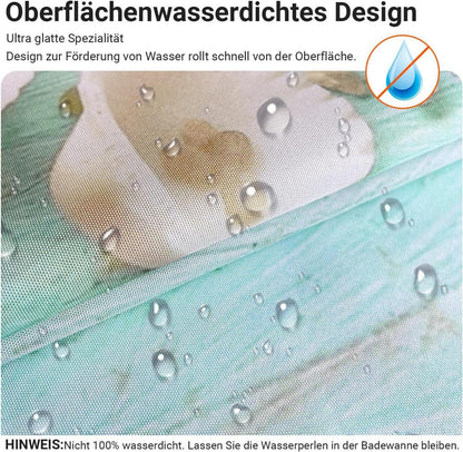 Duschvorhang 120x200cm Antischimmel Wasserabweisend