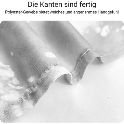 Duschvorhang 150x200cm Marmor Textil Wasserdicht Badezimmer