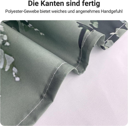 Duschvorhang Wald Antischimmel Textil 240x200cm Wasserdicht Polyester Stoff 16