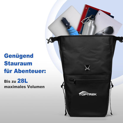 Toptrek Fahrradtasche für Gepäckträger mit Isoliertasche 28L