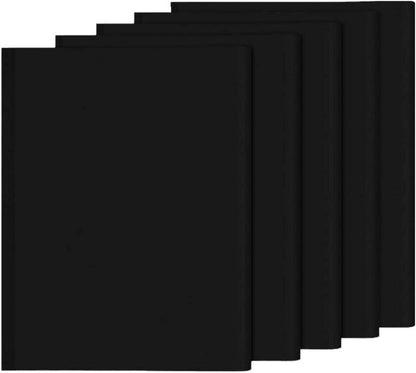 100 Blatt schwarzes Seidenpapier 70x50cm Geschenkverpackung DIY