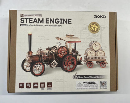 ROKR Holz Dampflok 3D Puzzle bausätze für Erwachsene LKA01