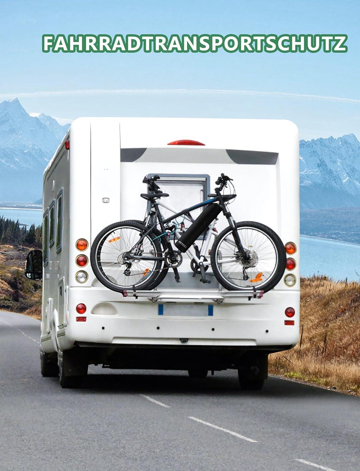 E Bike Akku Schutzhülle 30-54cm Transportschutz Kälte Schmutz erhöht Laufzeit Schwarz
