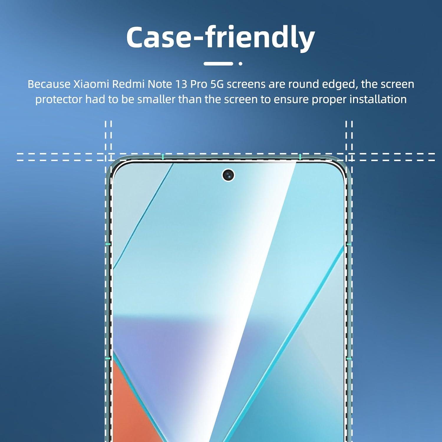Panzer Schutz Glas Xiaomi Redmi Note 13 Pro Displayschutzfolie