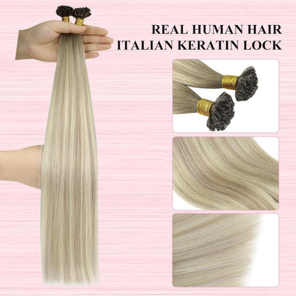 Remy Echthaar Bonding Extensions Ombre 50cm - 50g