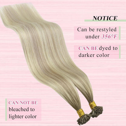 Remy Echthaar Bonding Extensions Ombre 50cm - 50g