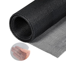 Fliegengitter Ersatznetz 120x250 cm – Fiberglas, Schwarz