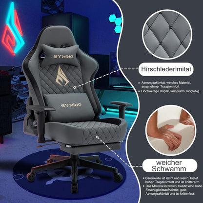 Symino Gaming Stuhl - Ergonomisch, 200kg