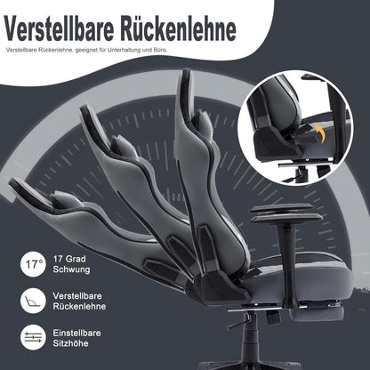 Symino Gaming Stuhl - Ergonomisch, 200kg