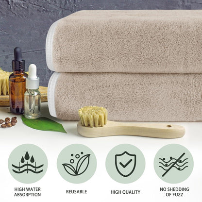 Mikrofaser Handtuch Haare, Flauschig, Saugstark