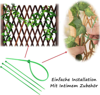 Efeu Girlande Künstlich 6 Stück 42Ft für Wanddekoration