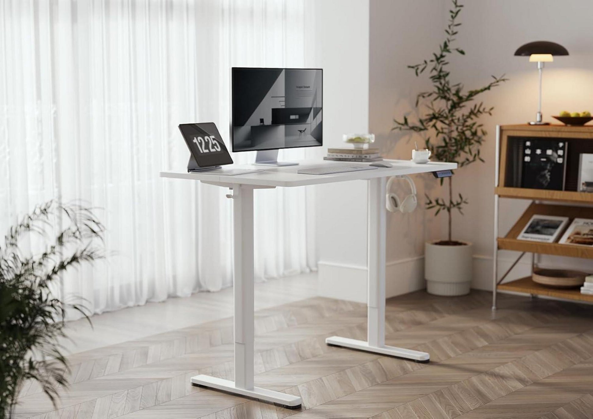 Höhenverstellbarer Schreibtisch 120x60 cm Elektrischer