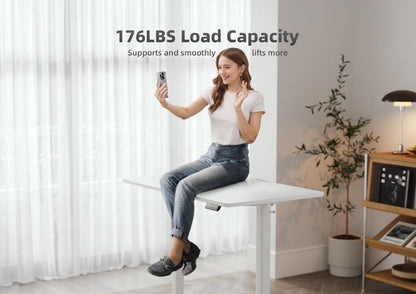 Höhenverstellbarer Schreibtisch 120x60 Elektrisch Stehschreibtisch