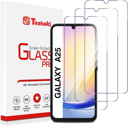 Panzer Schutzfolie für Samsung Galaxy A25 5G/4G 6,5 Zoll, 3 Stück