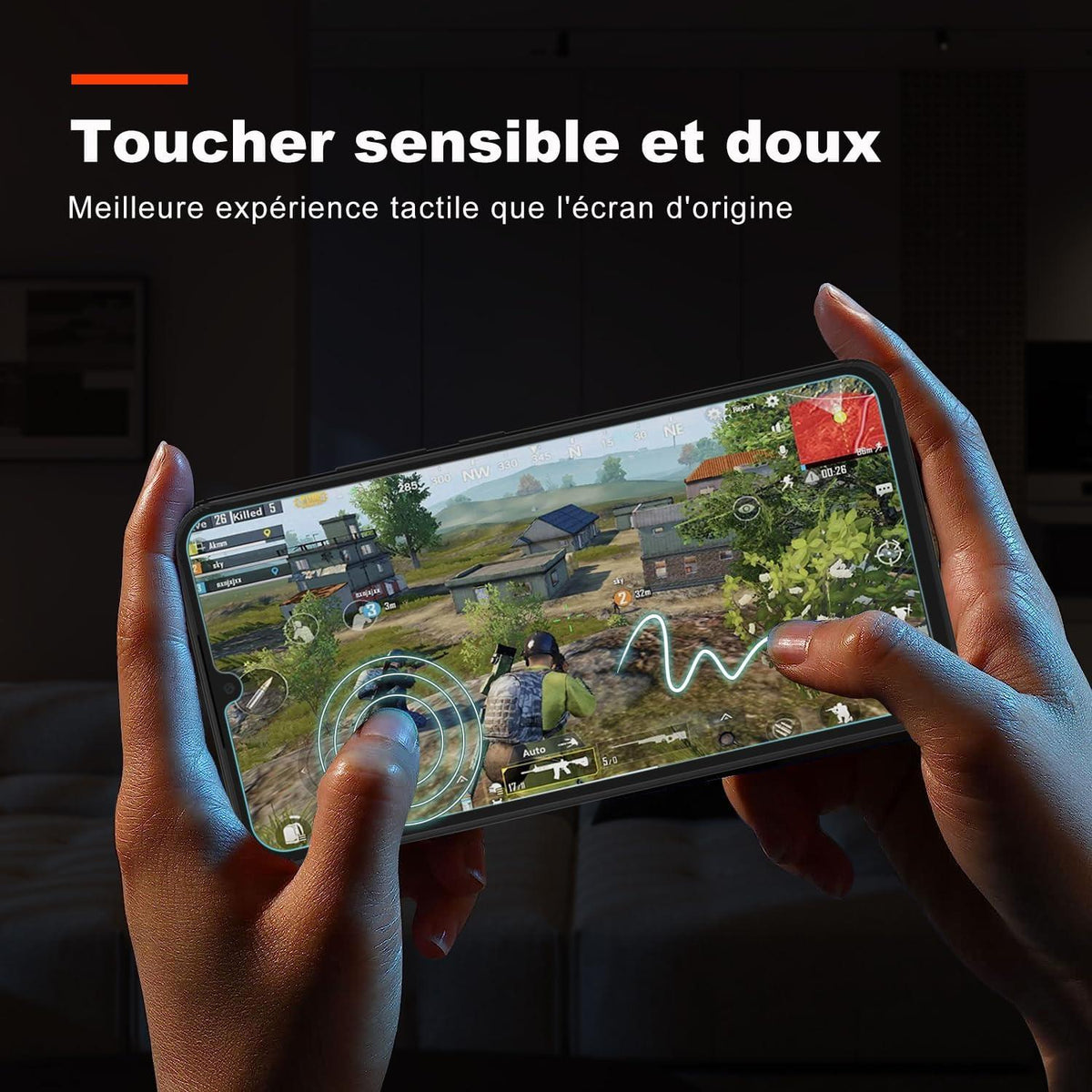 Panzerfolie Samsung Galaxy A25 5G/4G 6,5 Zoll 3er Pack Displayschutz