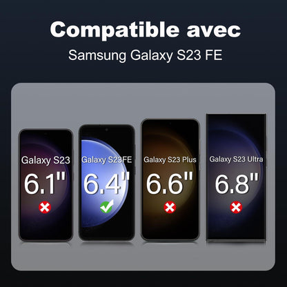 Panzerfolie Samsung Galaxy S23 FE 6,4 Zoll 3er Pack - 9H