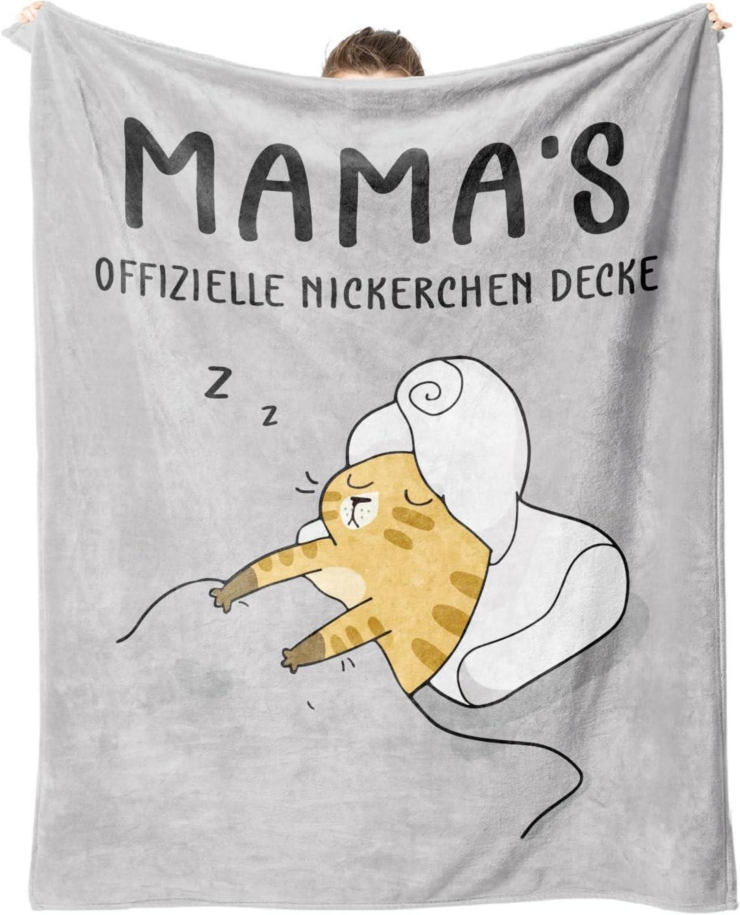 Weiche Flanelldecke Mama Geburtstagsgeschenk 62x52 Zoll